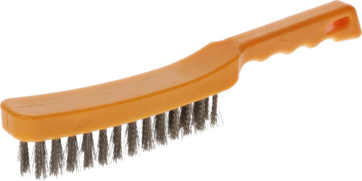 Handstålborste Osborn plast rostfri - HANDSTÅLBORSTE 3 RADER ROSTFRI OSBORN 1908451333