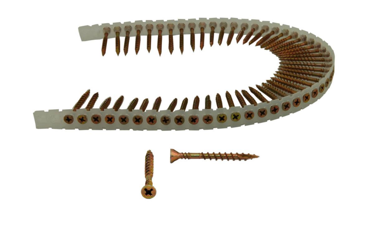 Rakbandad spånskiveskruv Senco - BANDAD SPÅNSK.SKRUV 4.2X35 AERFAST 42R35MY