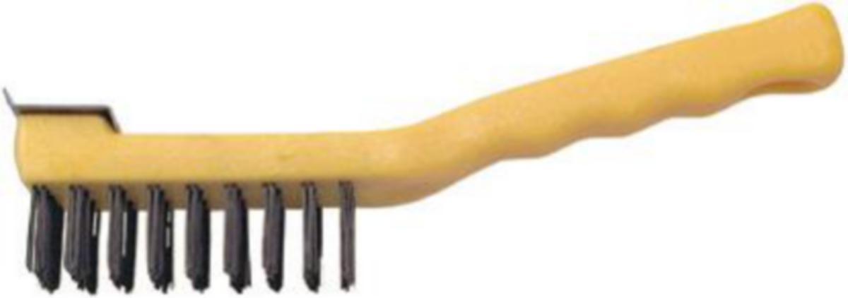 Stålborste Osborn plast med skrapa - STÅLBORSTE 6-RAD M SKRAPA 31075 OSBORN 0001431075